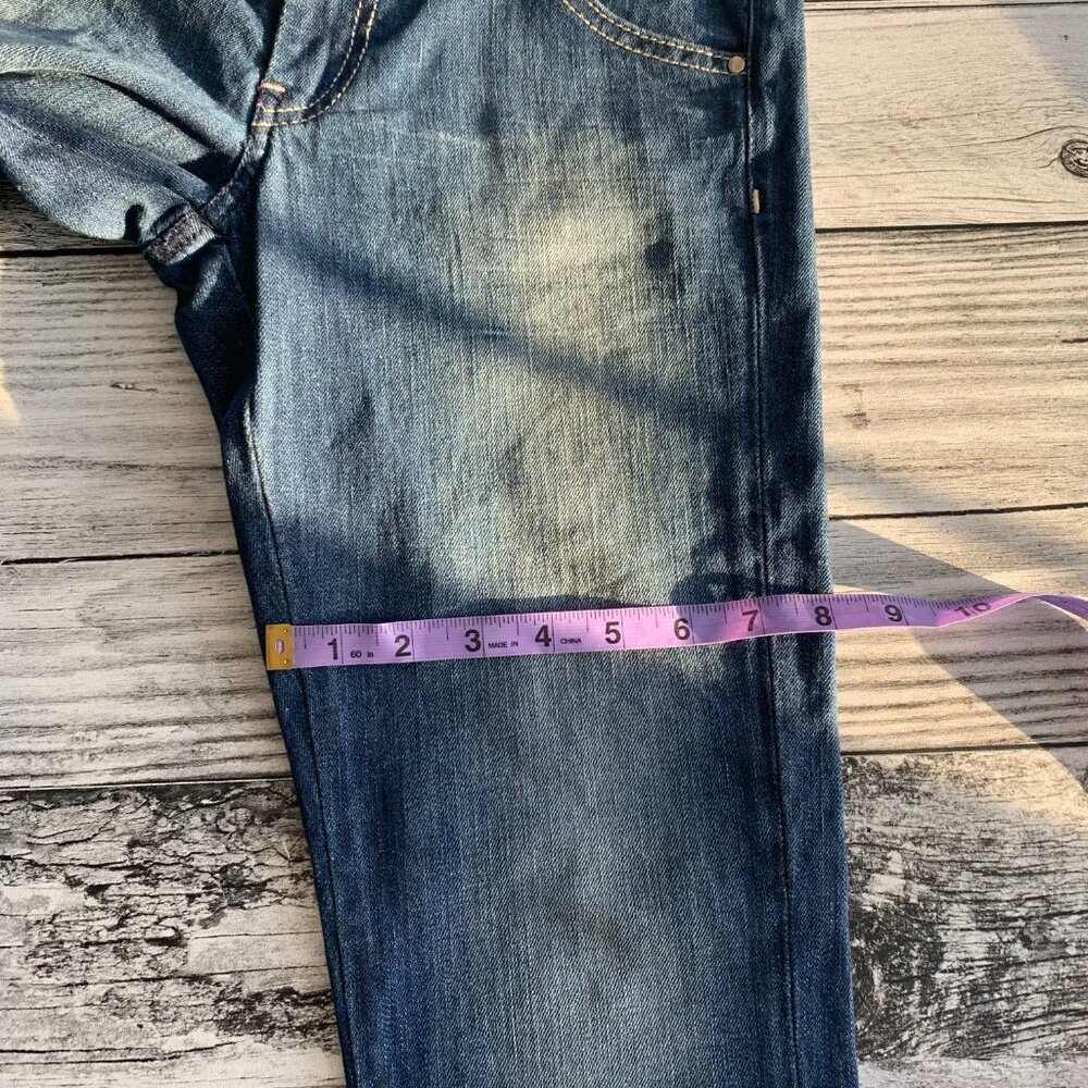 Miss 60 Junior Low Rise Embellished Medium Wash Y2K Jeans NWT - Picture 11 of 15